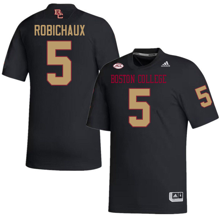 Kye Robichaux Jersey,#5 Kye Robichaux Boston College Eagles Football Jersey,Uniforms-Black